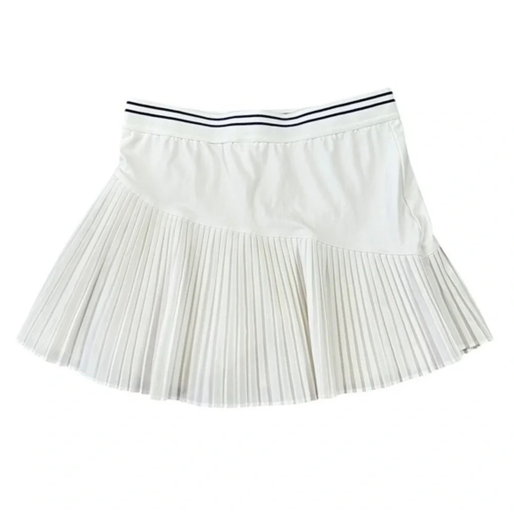 Old Navy Girls XL‎ 14/16 PowerSoft High-Rise Skort Set White Pleated Coral Pink